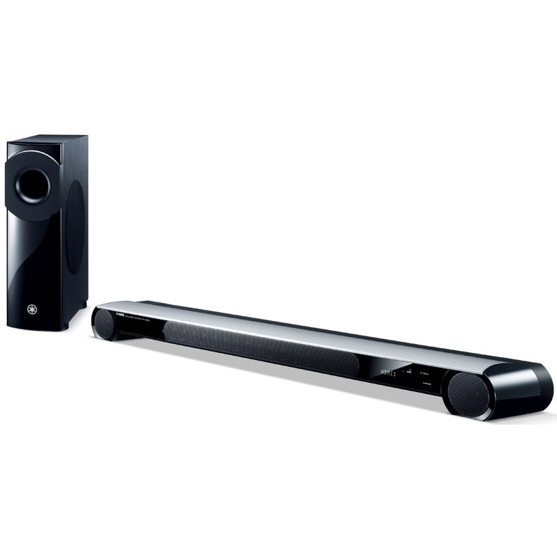 Yamaha Ysp Barre De Son Slim Caisson Sans Fil Ysp Noir