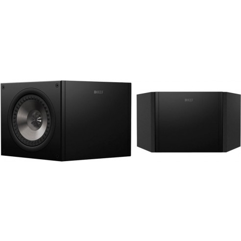 KEF Q800ds - Enceintes surrounds dipolaires Noir