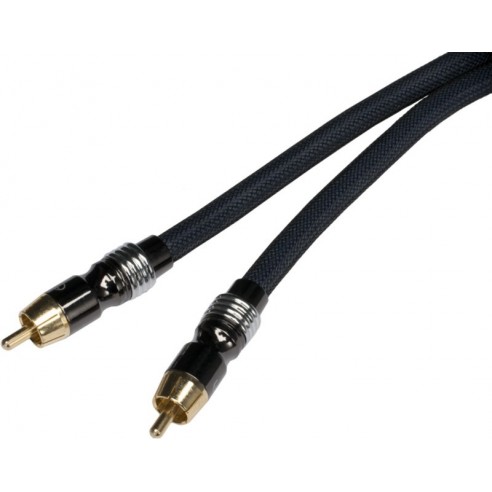 Emotiva X-DRCA - Câble Coaxial 1M - Noir