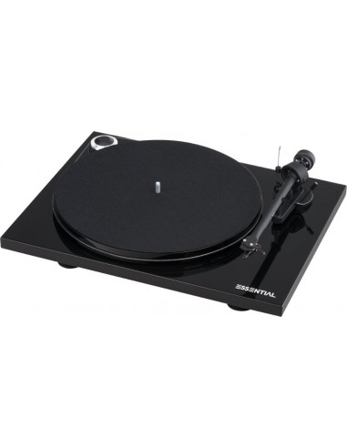 Pro-Ject Essential III RecordMaster - Platine Vinyle - Laqué Noir, Laqué Blanc ou Rouge