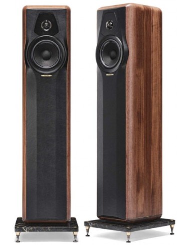 Sonus Faber Maxima Amator - Enceintes Colonnes avec socle en marbre - Noyer ou Graphite