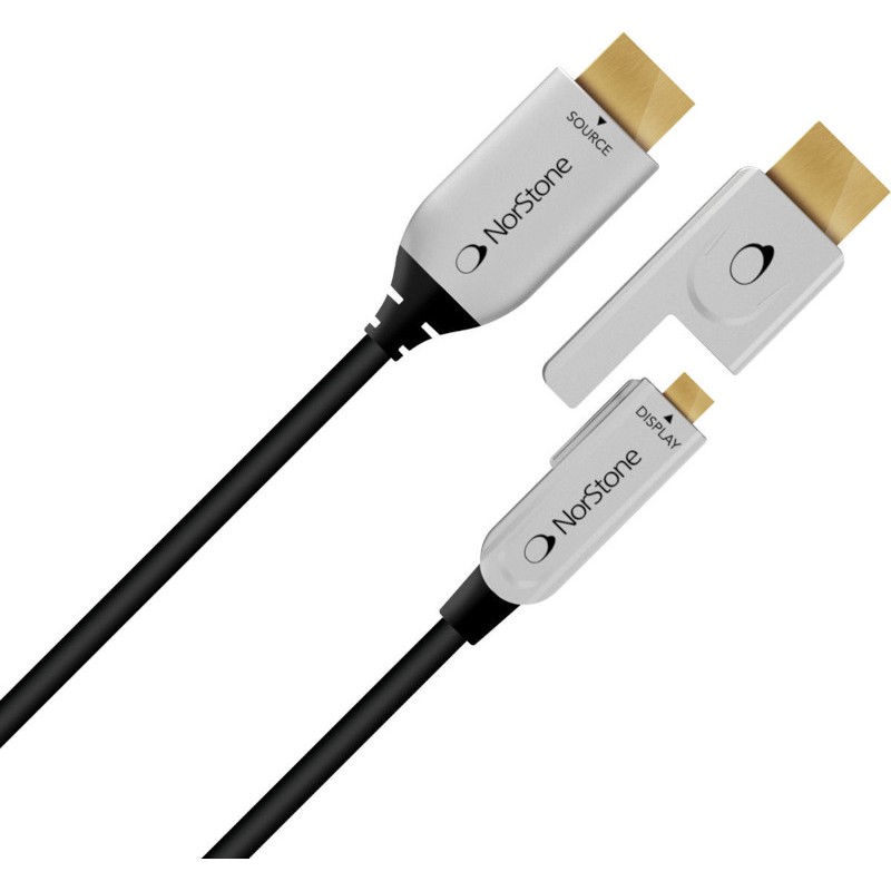 Câble HDMI optique 2.0 4K avec embout démontable pour passage sous gaine  10M
