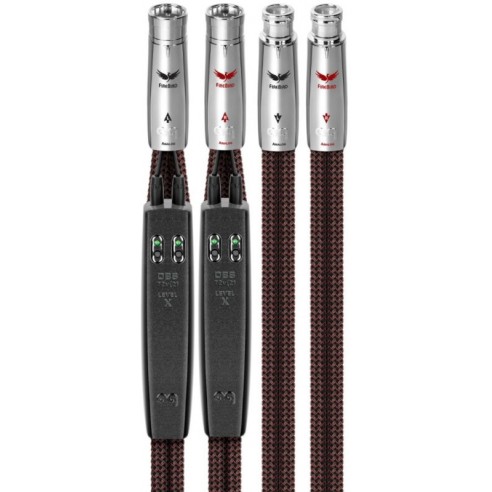 AudioQuest FireBird XLR - Câbles de Modulation DOUBLE DBS 72V - 0,5m / 0,75m / 1m / 1,5m / 2m / 3m et plus