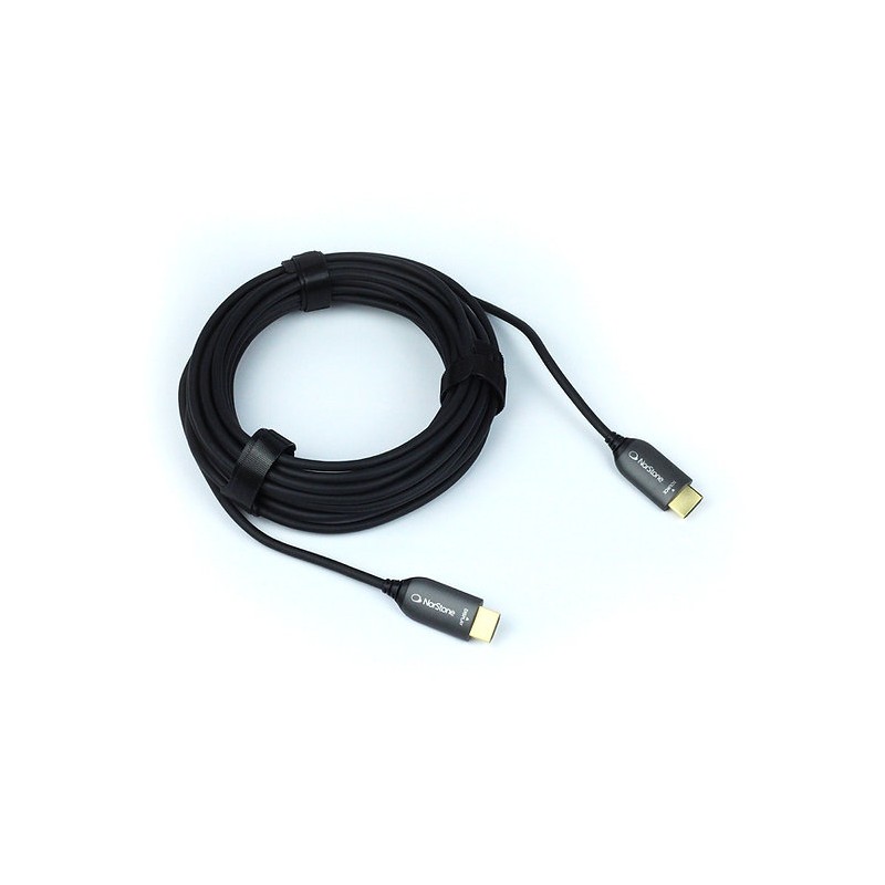 Cable HDMI 2.1 30 mètres Fibre Optique pour vidéoprojecteurs et TV