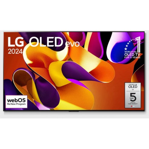 LG OLED77G4 - Téléviseur OLED EVO MLA Meta 2.0 de 77" 4K144Hz HDMI 2.1 48Gbps