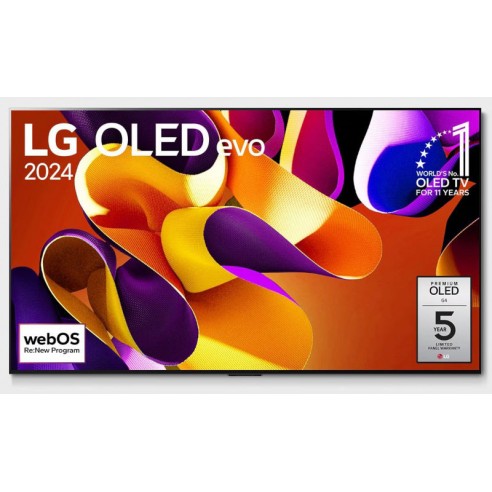 LG OLED83G4 - Téléviseur OLED EVO MLA Meta 2.0 de 83" 4K144Hz HDMI 2.1 48Gbps