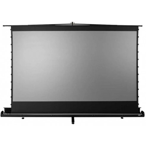 Elite Screen ezCinema Tab-Tension CineGrey 4D - Écran de Projection Tensionnée Transportable à poser avec toile technique