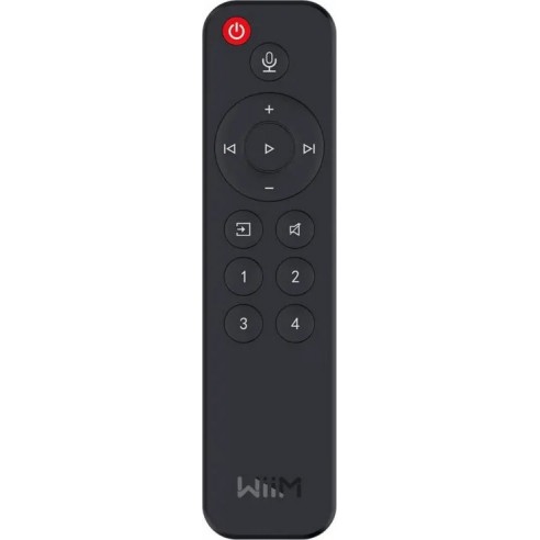 WiiM Remote - Télécommande Bluetooth - Noir