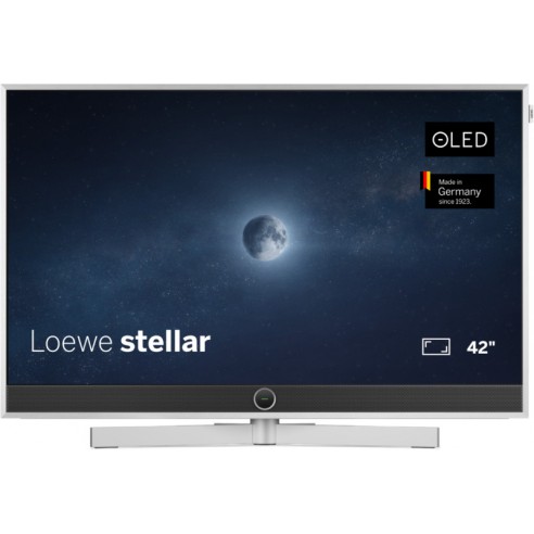 Loewe Stellar 42 DR+ - TV OLED MLA 4K Ultra HD 144 Hz de 42" - Silver Moon