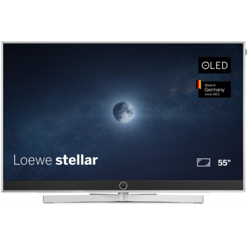 Loewe Stellar 55 DR+ - TV OLED MLA 4K Ultra HD 144 Hz de 55" - Silver Moon