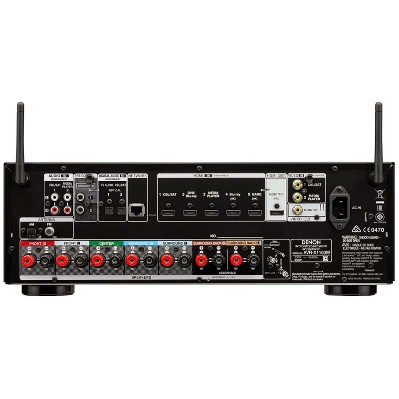 Denon avr x1100w не работает дисплей