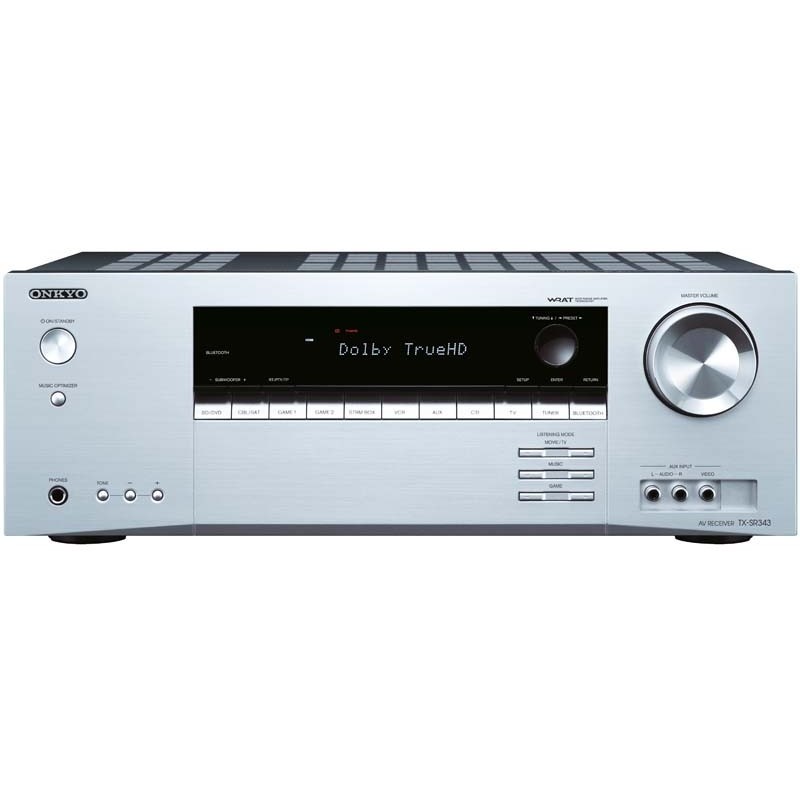 Onkyo TX-SR343 - Ampli Home Cinéma - Noir ou Silver